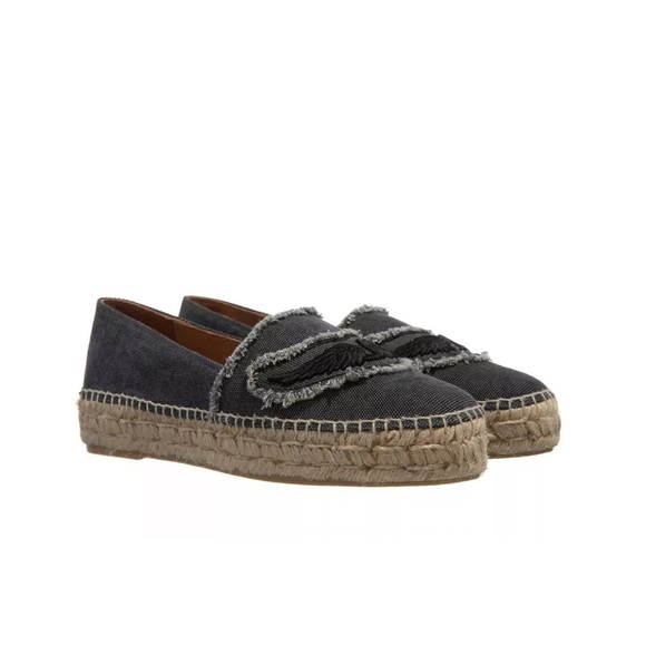 Zadig & Voltaire Canvas Espadrilles in Black - Picture 1 of 8